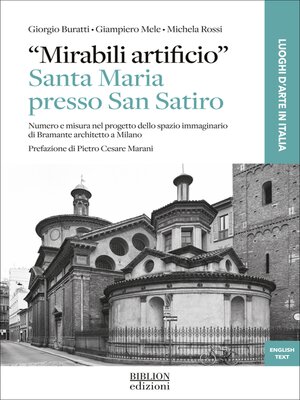 cover image of "Mirabili Artificio". Santa Maria presso San Satiro